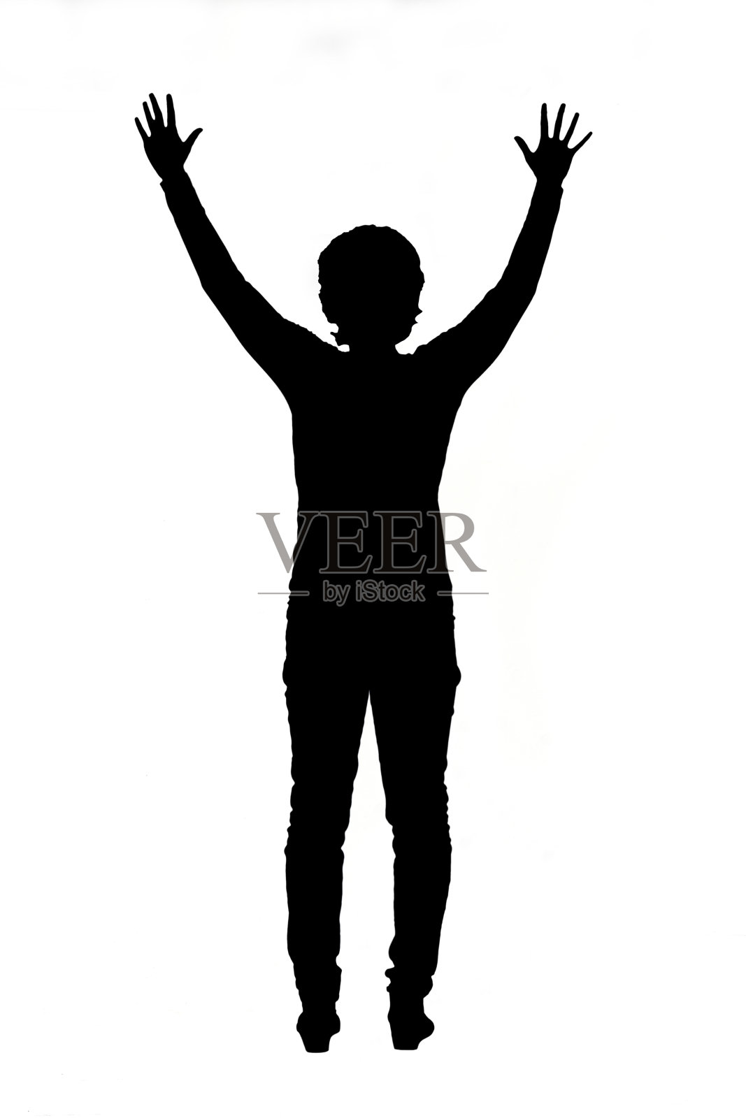 女人的剪影照片摄影图片