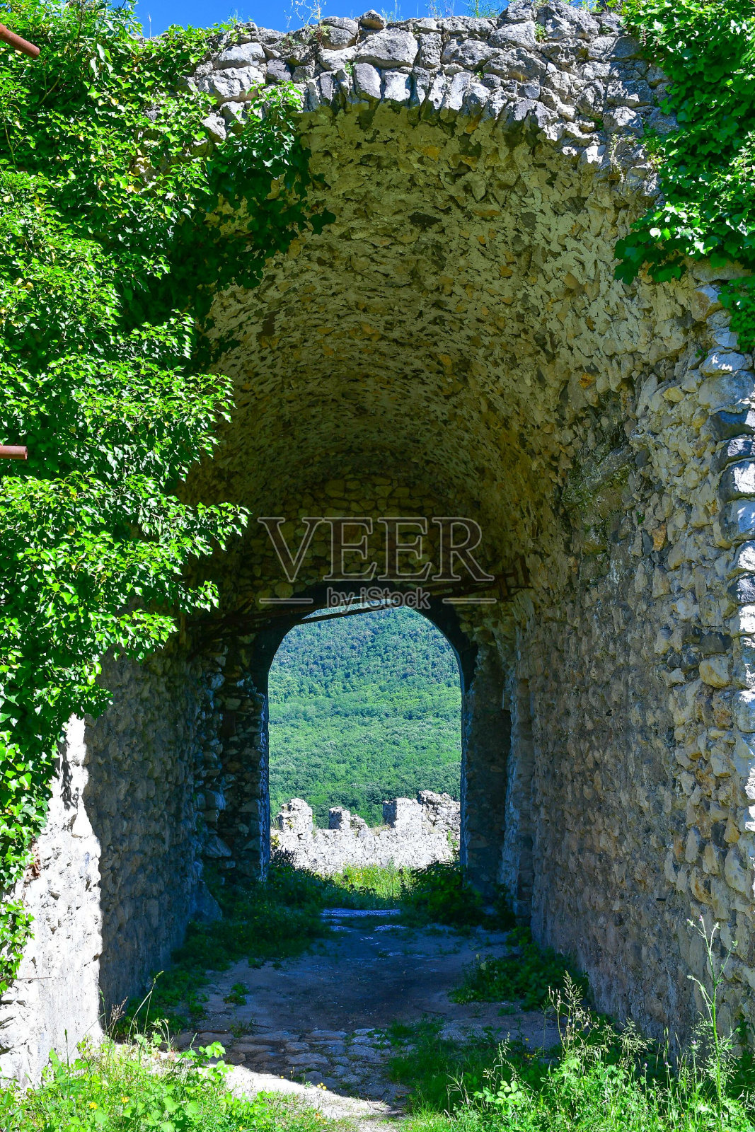 意大利坎帕尼亚的瓦伊拉诺帕特罗纳村。照片摄影图片