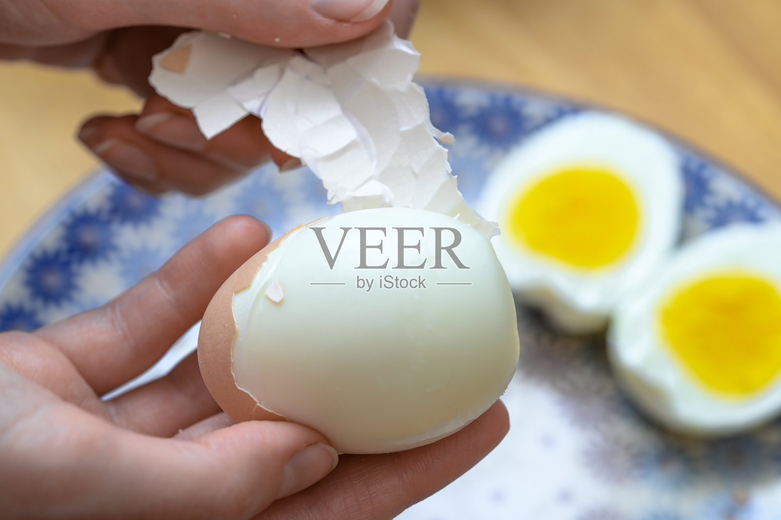 美味的水煮鸡蛋，美味的早餐时间照片摄影图片