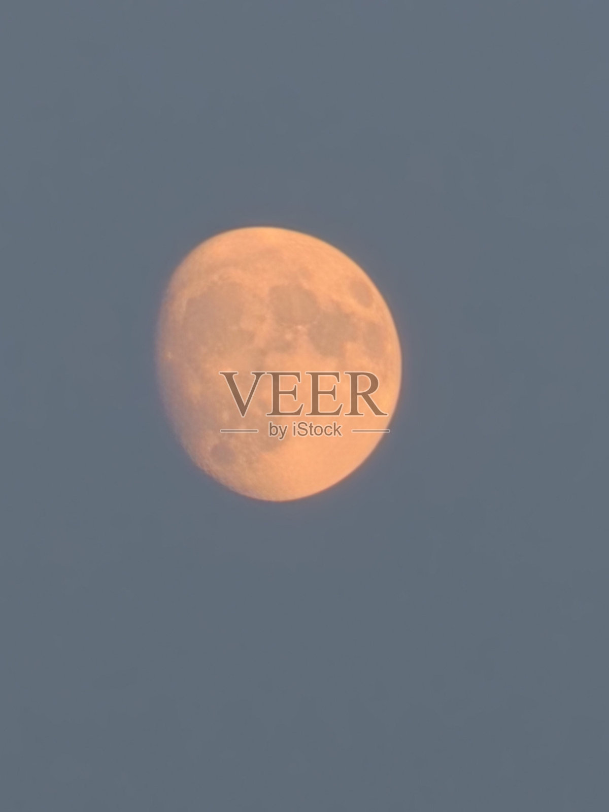 蓝色超级月亮照片摄影图片