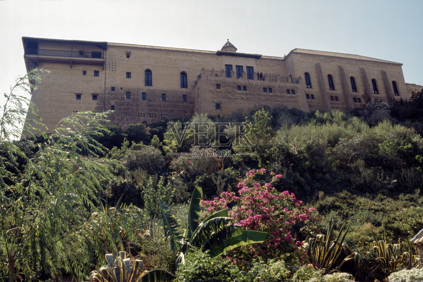 西班牙安达卢西亚卡莫纳的历史parador照片摄影图片