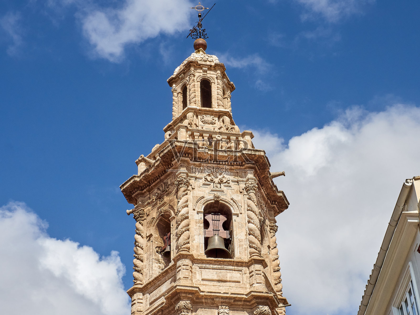 圣卡塔利娜塔。瓦伦西亚,西班牙照片摄影图片