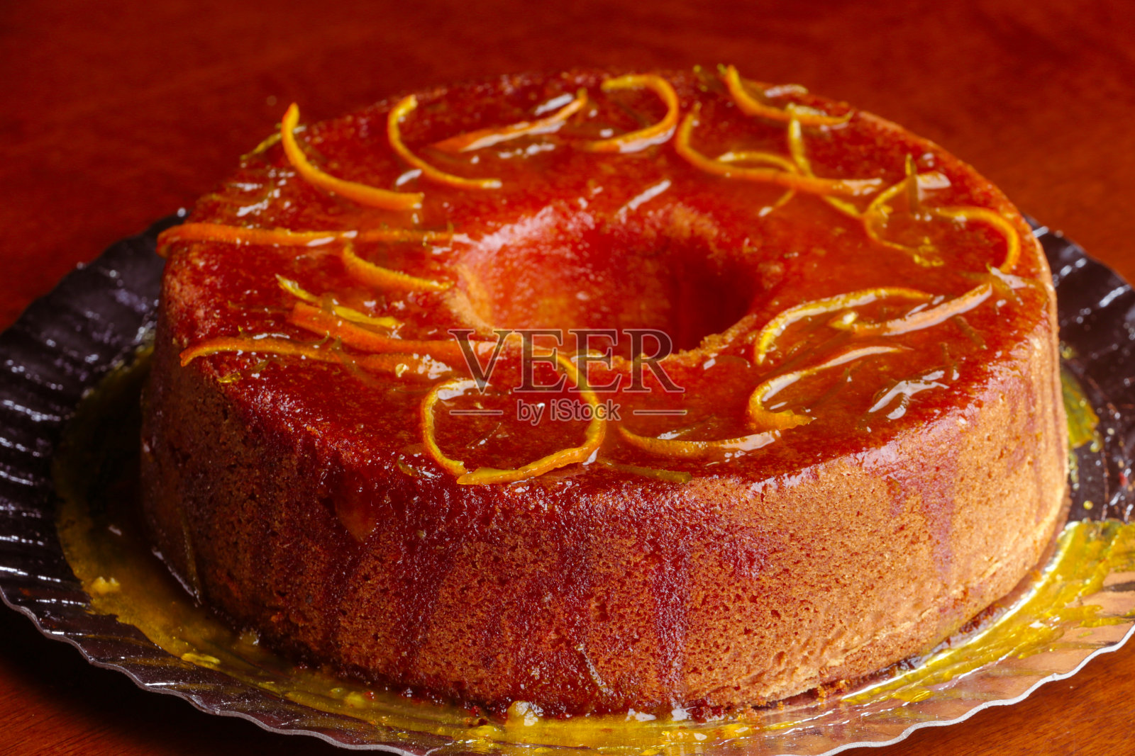 胡萝卜蛋糕照片摄影图片