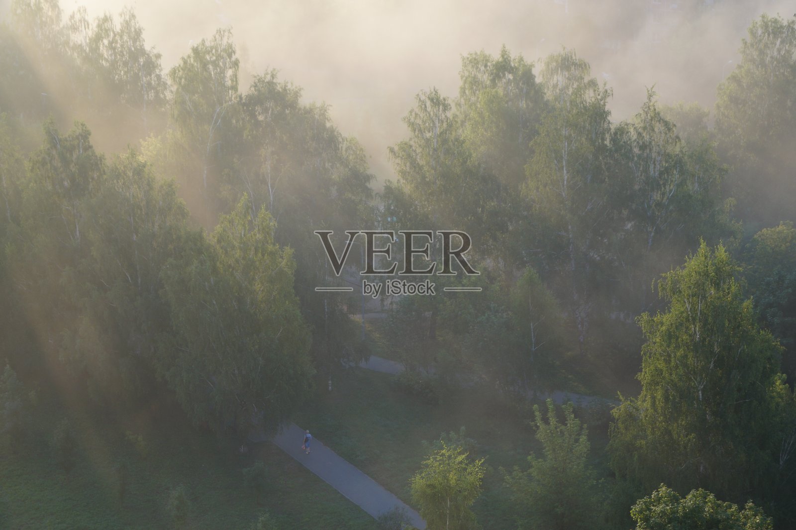 城市景观建筑俯视图照片摄影图片