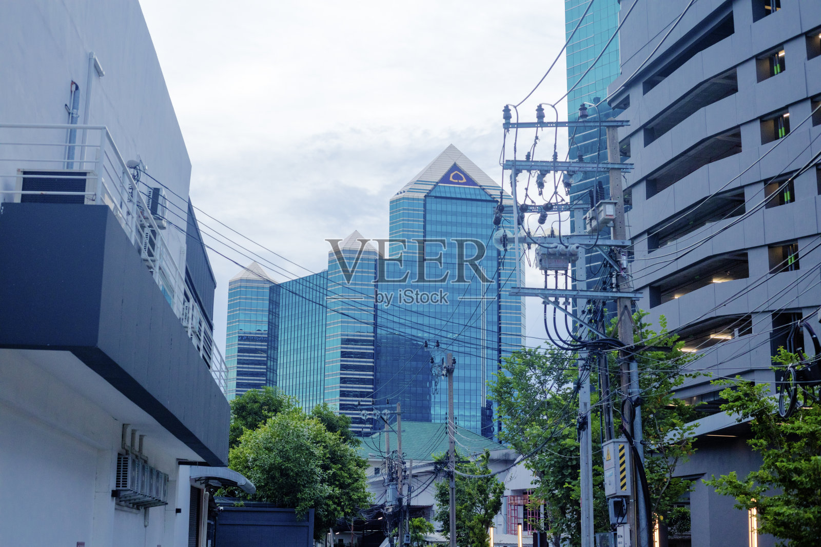 SCB暹罗商业银行总部照片摄影图片