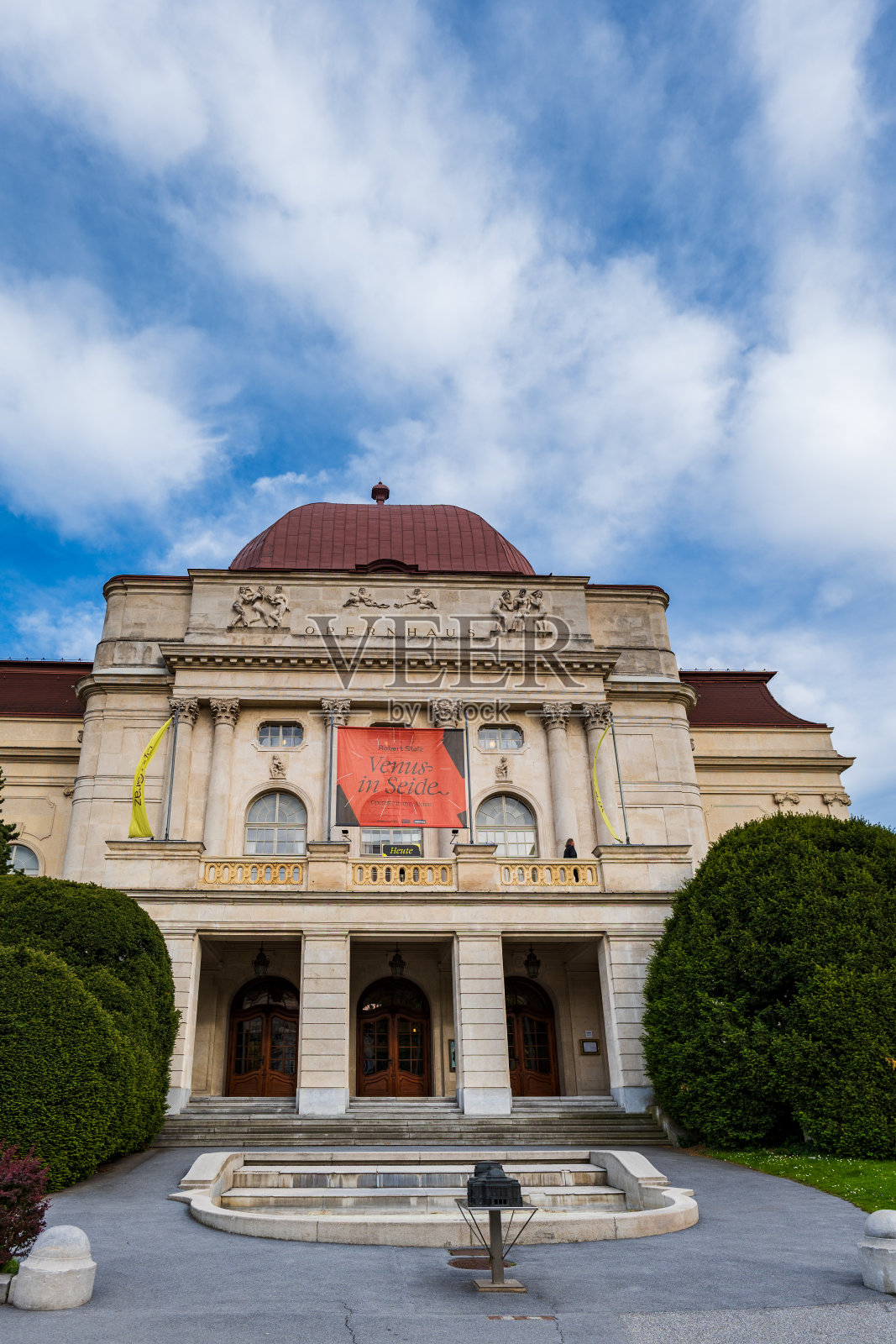 奥地利格拉茨的格拉茨歌剧院照片摄影图片