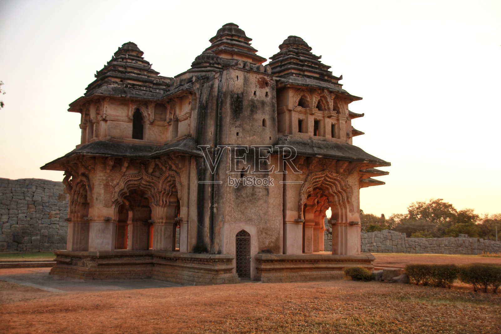 印度Hampi的风景照片摄影图片