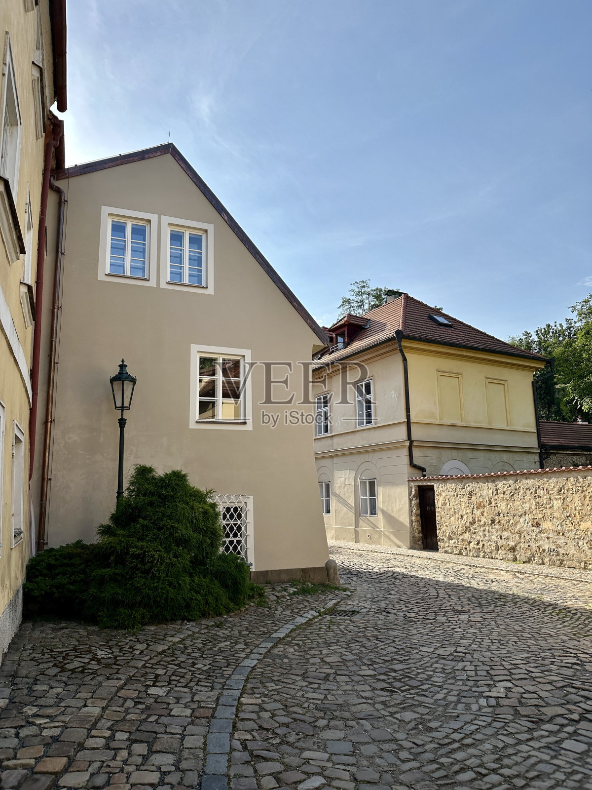 布拉格的历史老城区:迷人的建筑细节在捷克共和国的心脏照片摄影图片