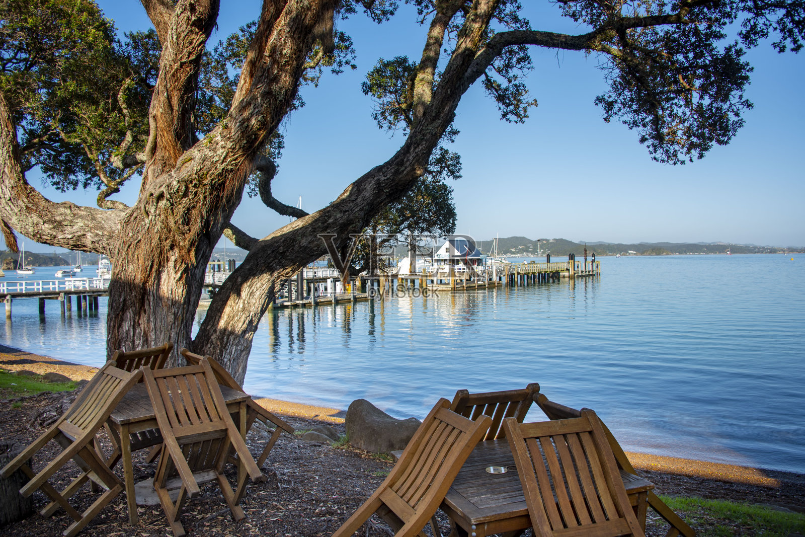 罗素的科罗拉雷卡湾照片摄影图片
