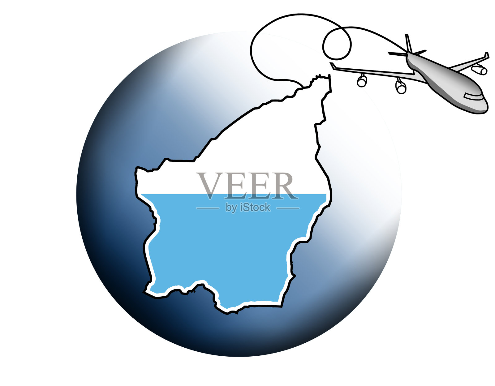 去圣马力诺旅行，探索另一个国家，另一种文化插画图片素材