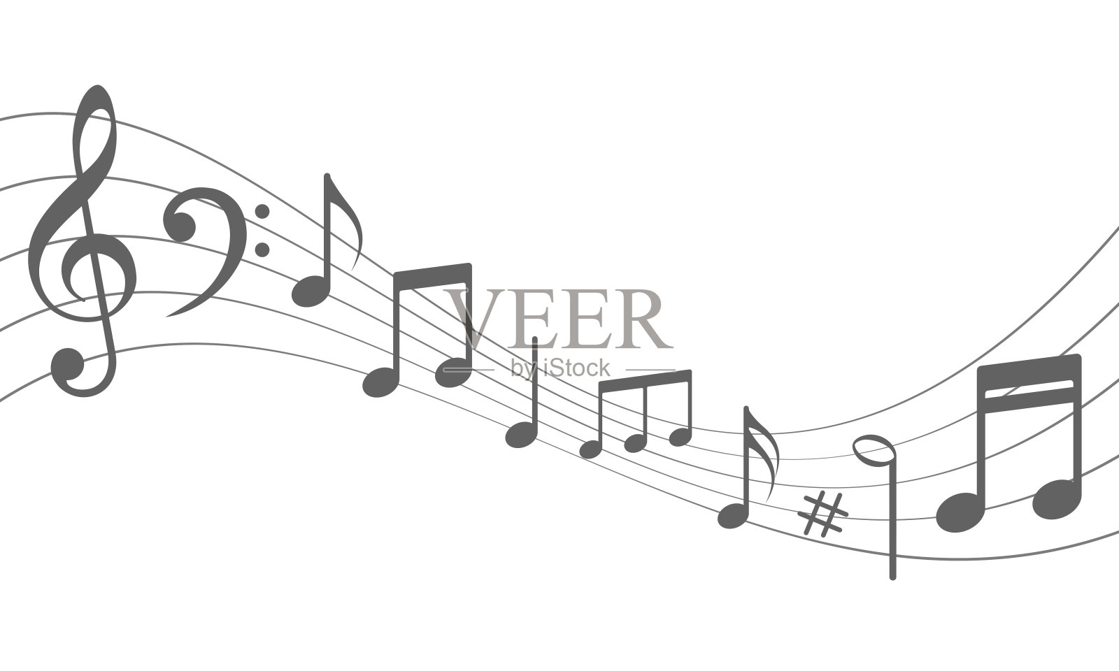 音乐10插画图片素材