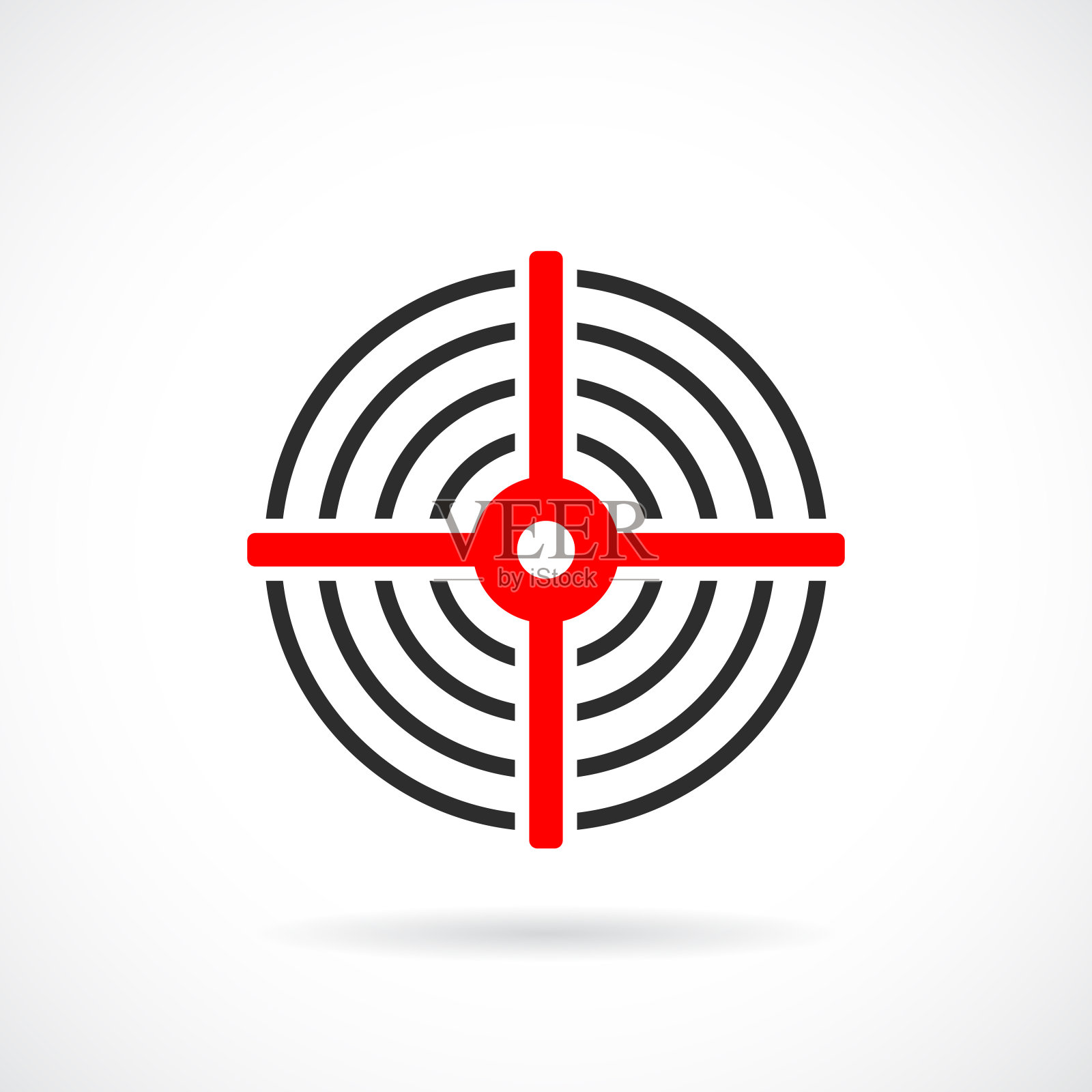 目标网站图标，目标符号插画图片素材