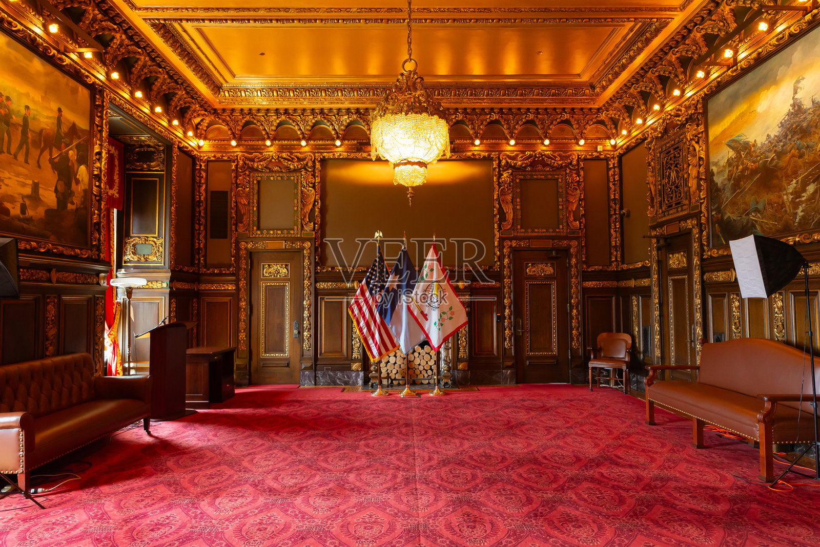 州长办公室照片摄影图片