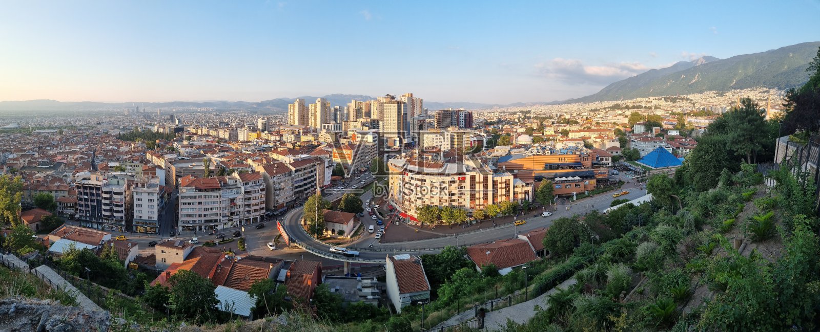 布尔萨市中心照片摄影图片