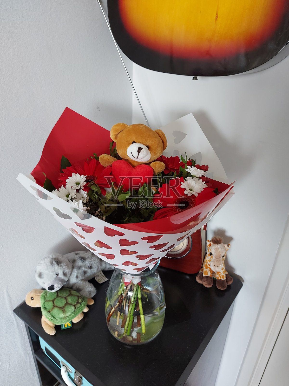 情人节花束照片摄影图片