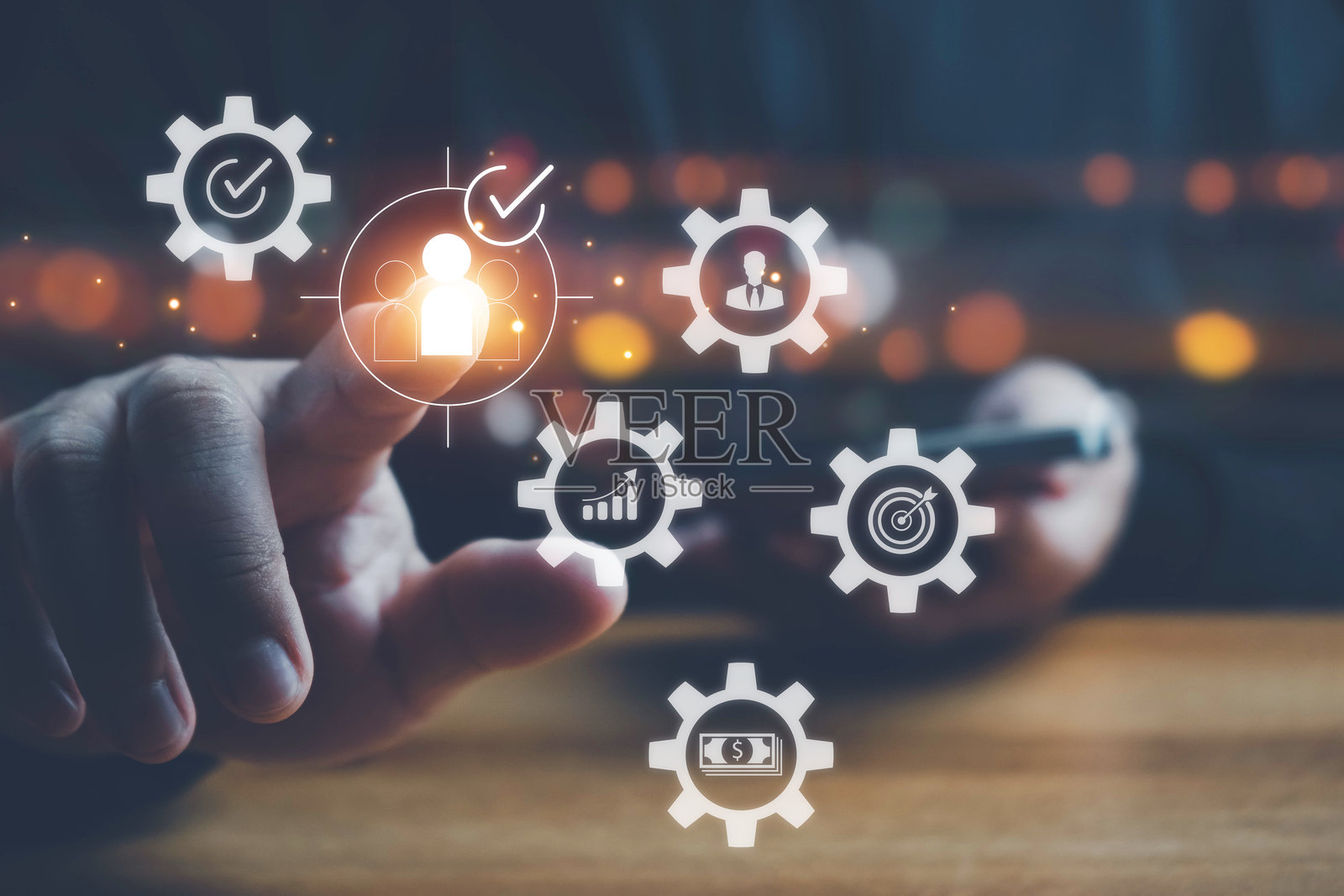 了解你的客户(KYC)概念。寻找企业的目标受众，考虑营销寻找客户，客户服务，社交媒体。在线数字营销。了解你的客户。照片摄影图片