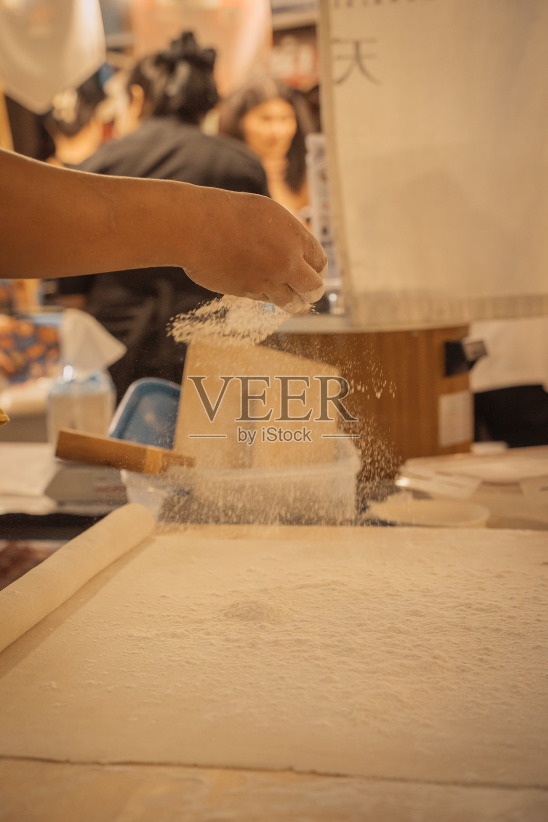 自制荞麦面照片摄影图片