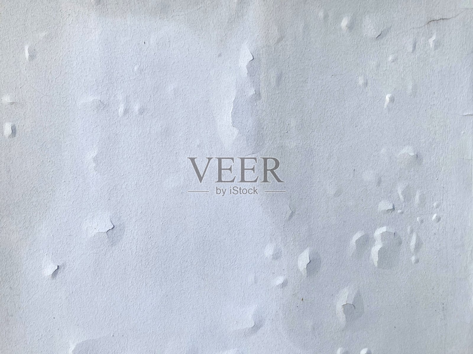 白色混凝土墙面油漆剥落照片摄影图片