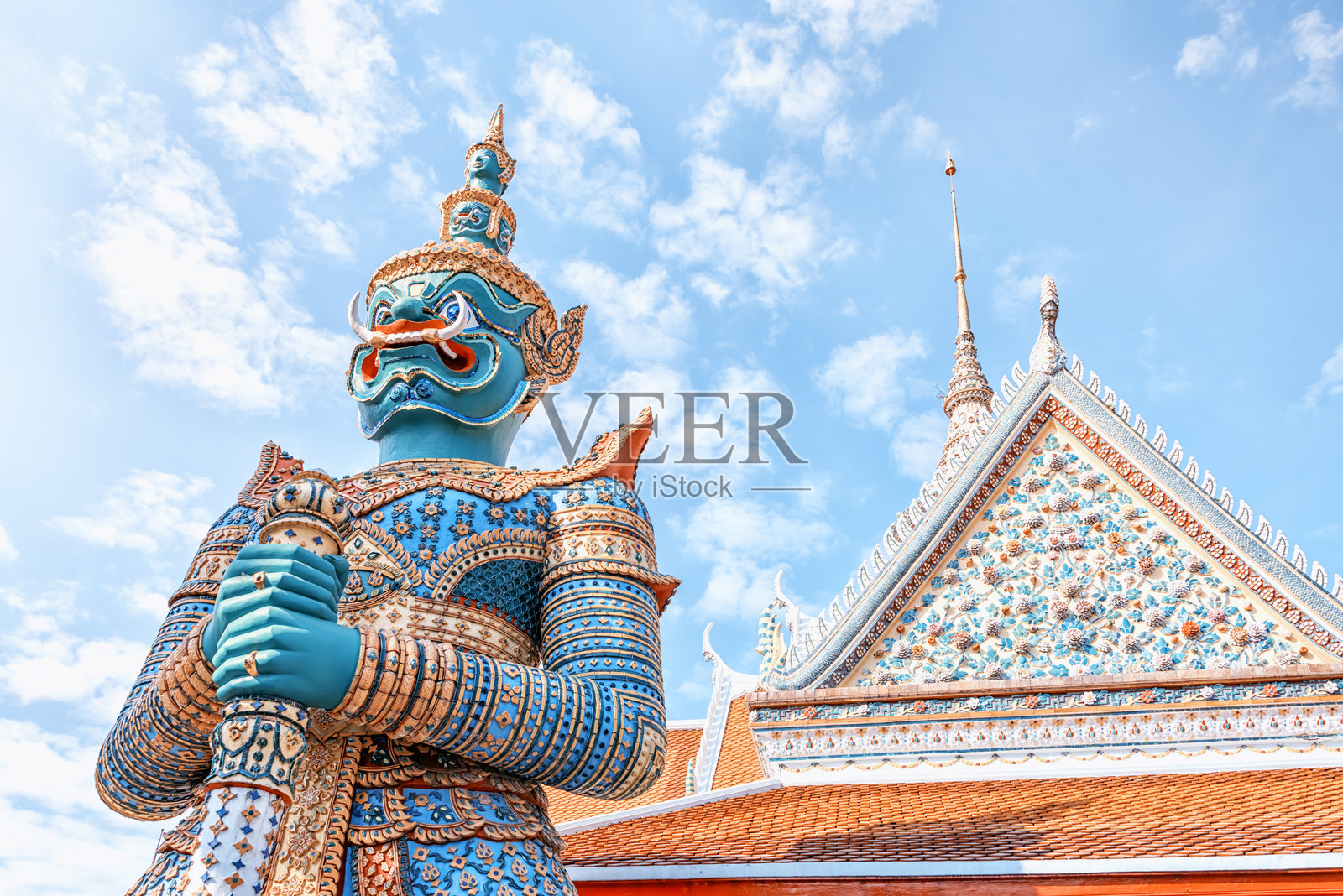 泰国曼谷的笏阿伦寺照片摄影图片