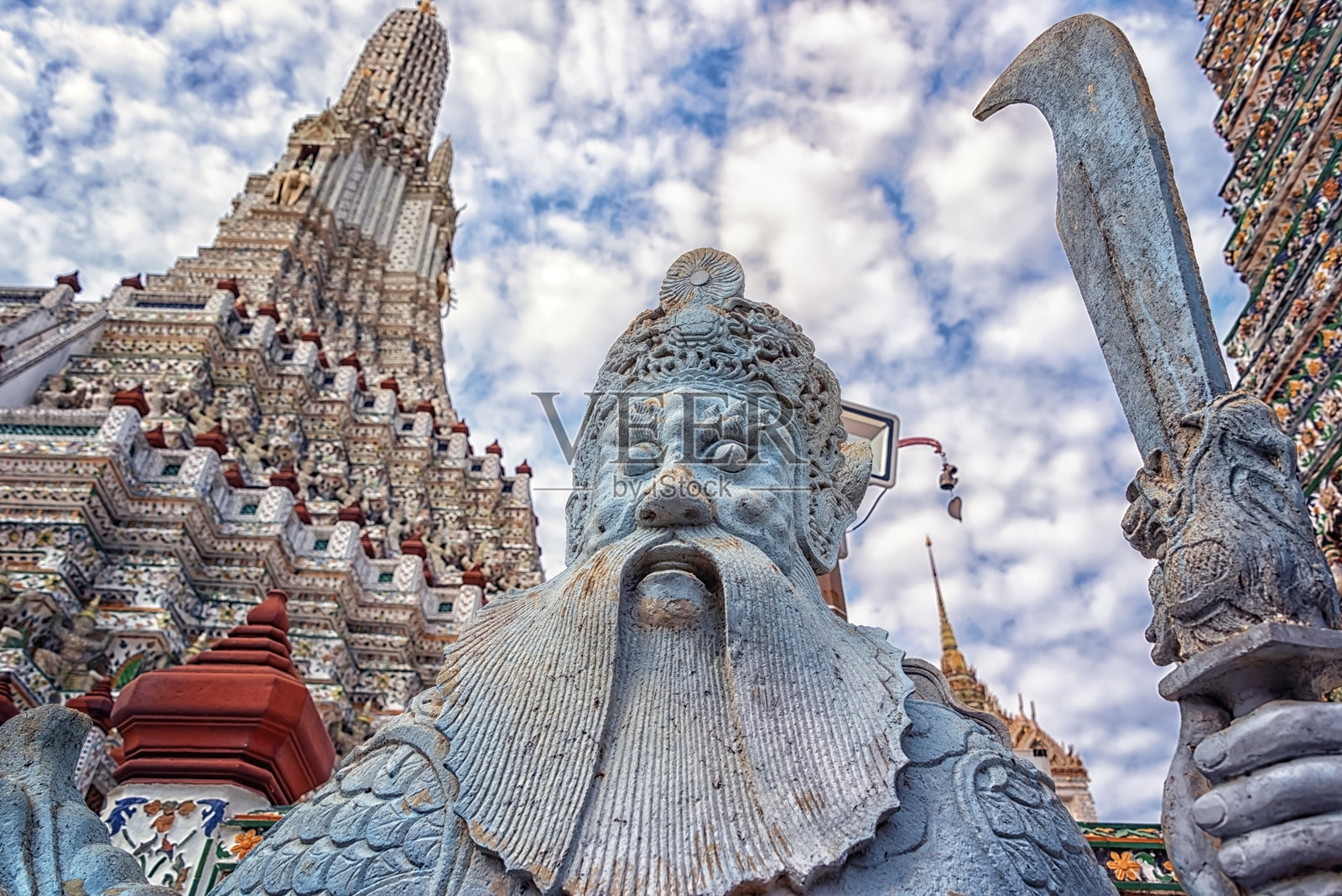 泰国曼谷的笏阿伦寺照片摄影图片