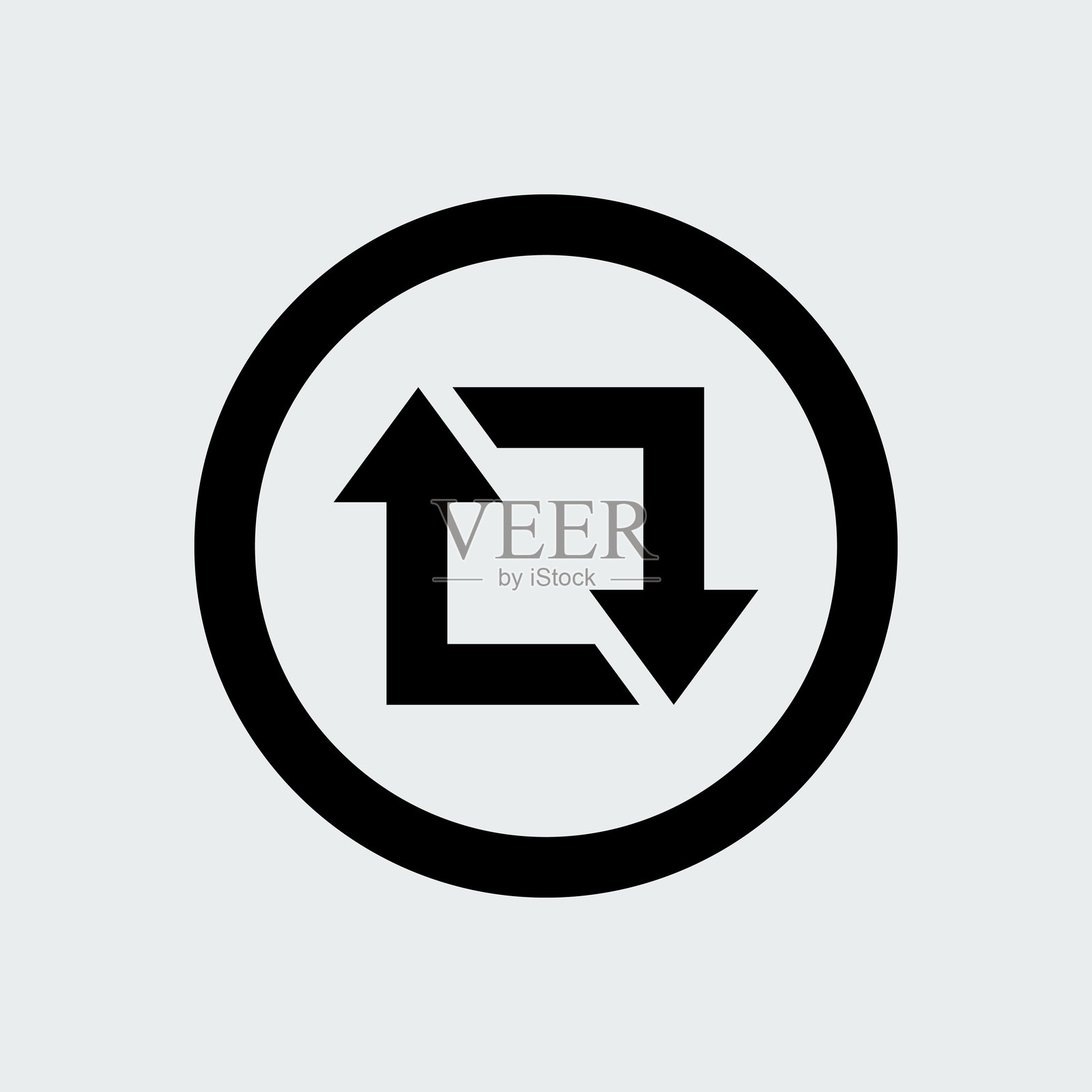 转发，转换图标插画图片素材