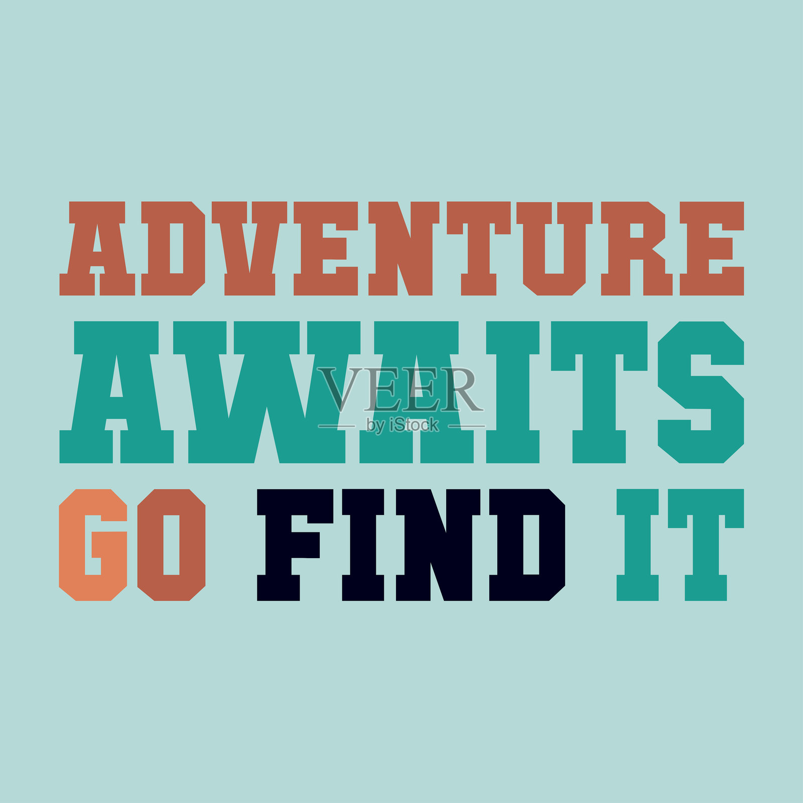 探索冒险等待，去找它的矢量插图冒险为主题的项目插画图片素材