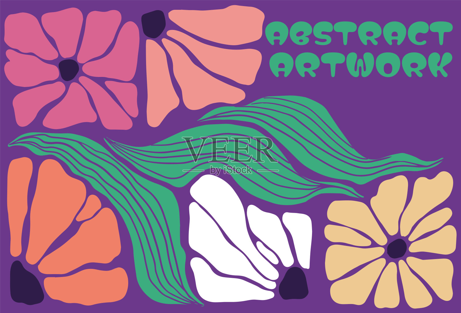 花卉插图插画图片素材