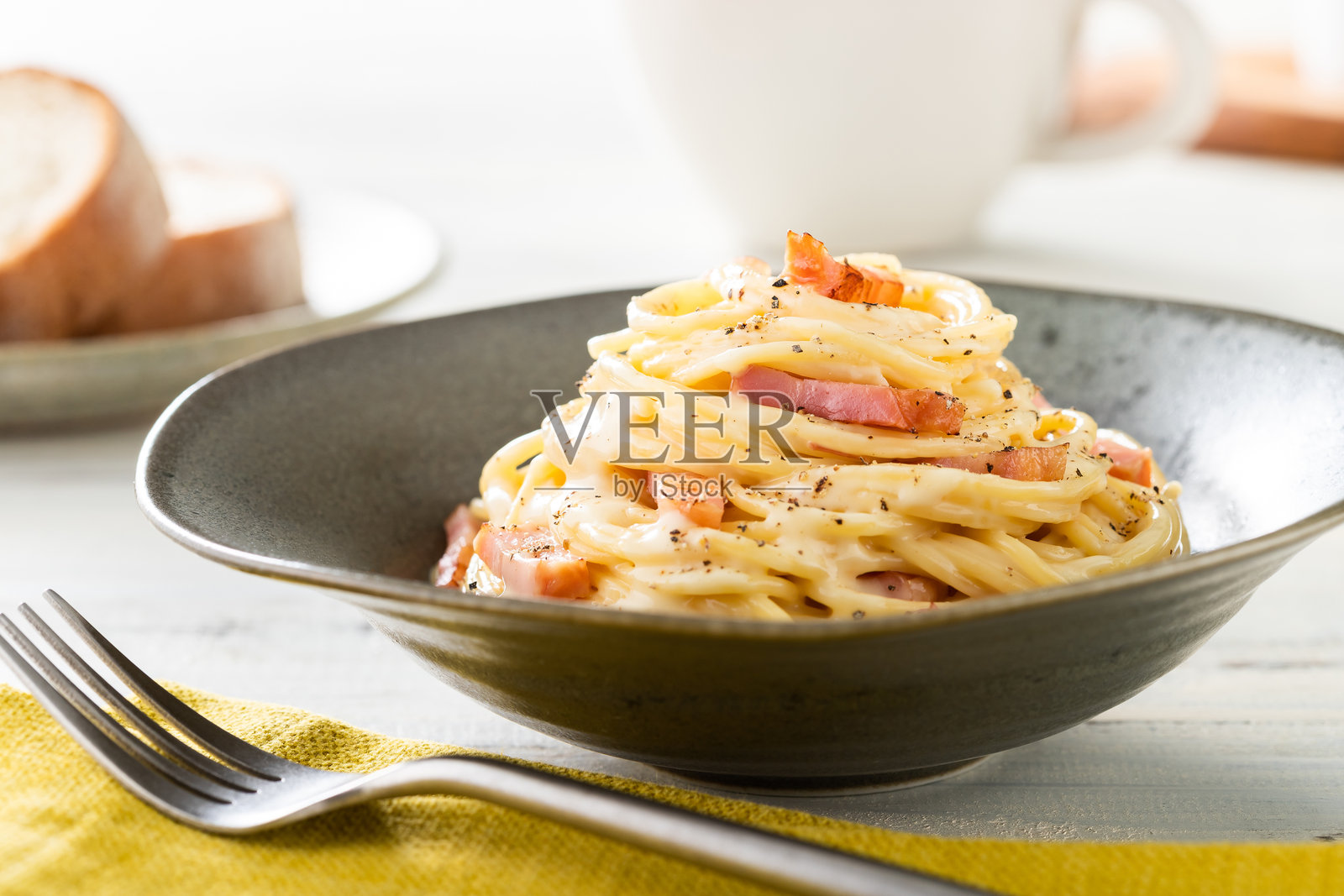 只是意大利面条照片摄影图片