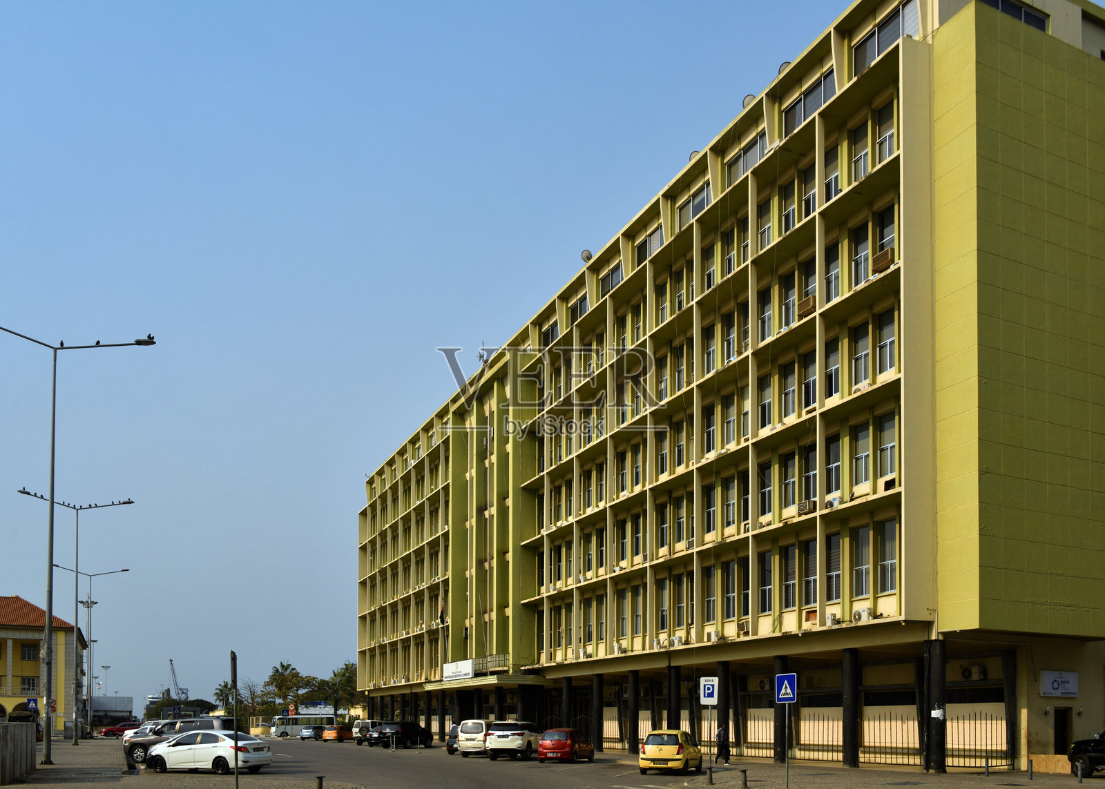 安哥拉工业部长和商业部-罗安达照片摄影图片