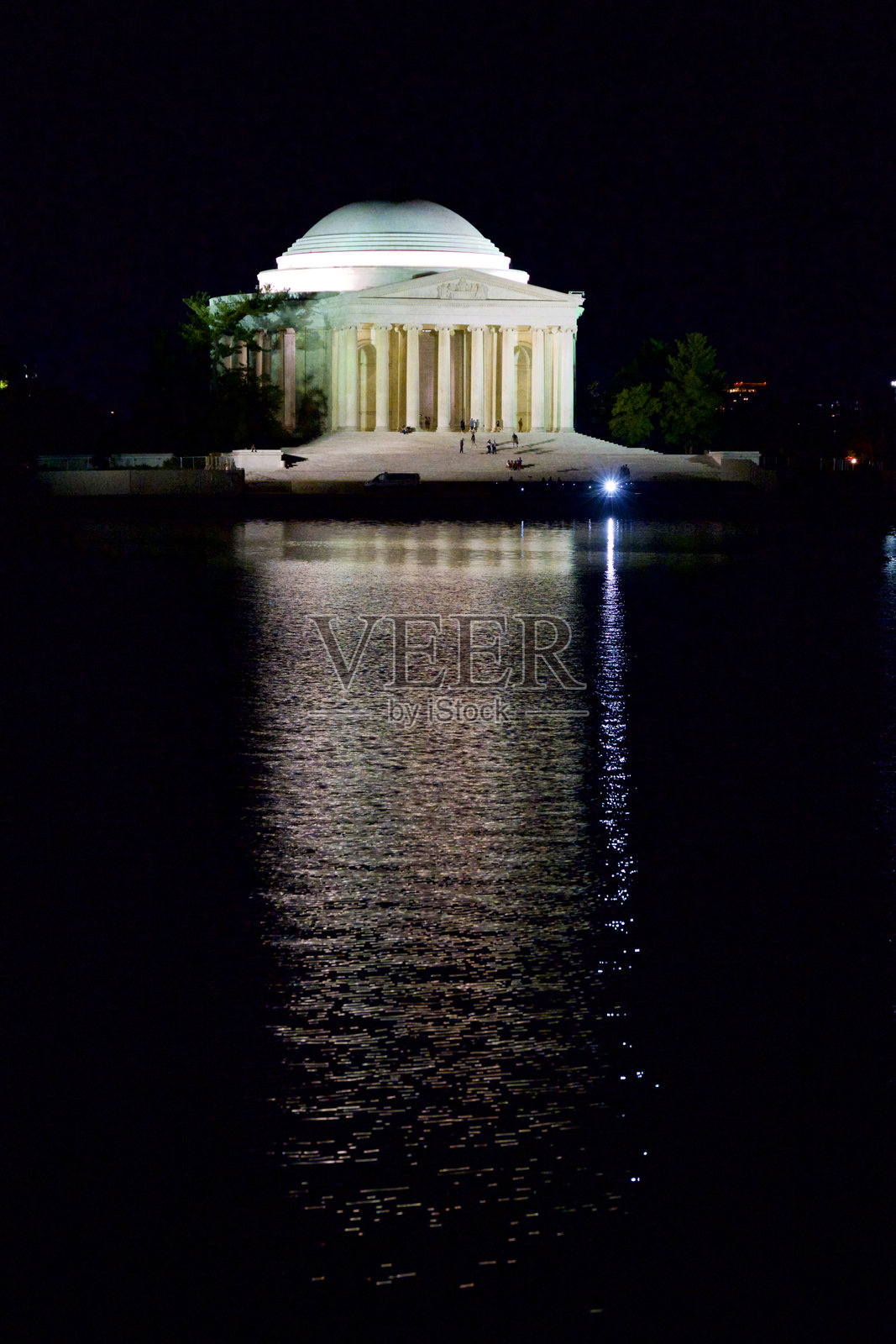 托马斯·杰斐逊纪念堂，华盛顿特区(美国)照片摄影图片