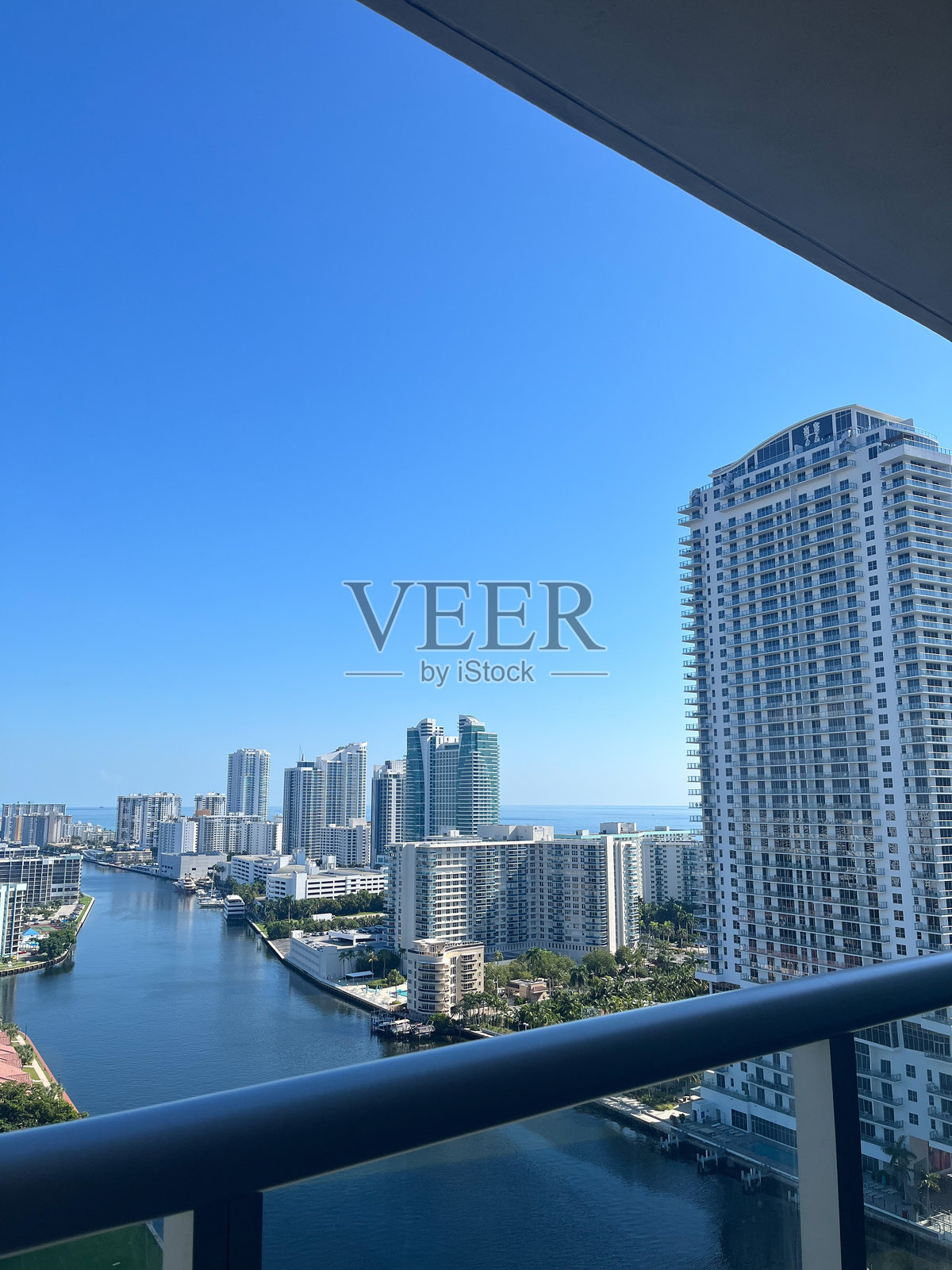 佛罗里达州霍兰代尔的天际线景观照片摄影图片