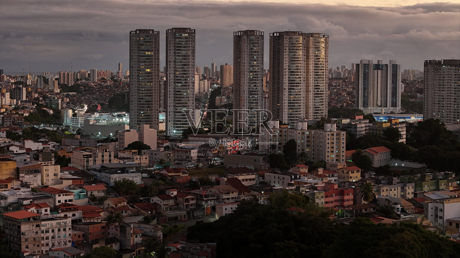 萨尔瓦多的住宅建筑照片摄影图片