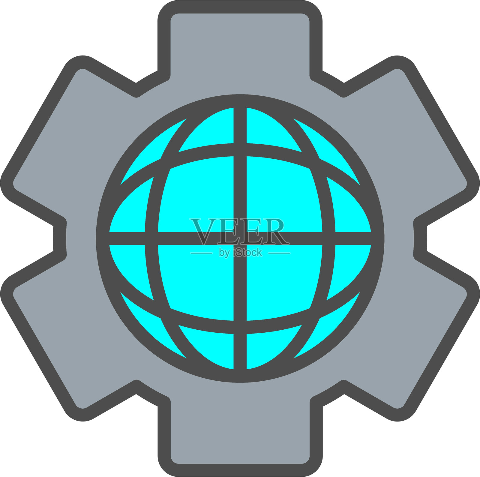 球形矢量图标设计插画图片素材