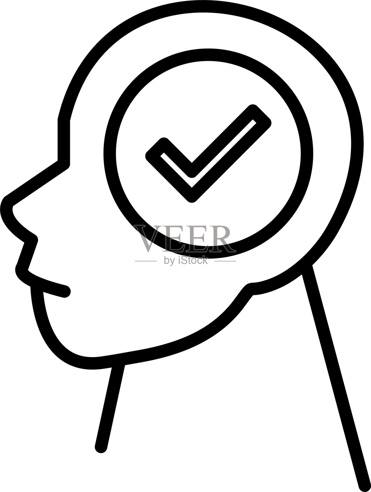 心理学的图标插画图片素材