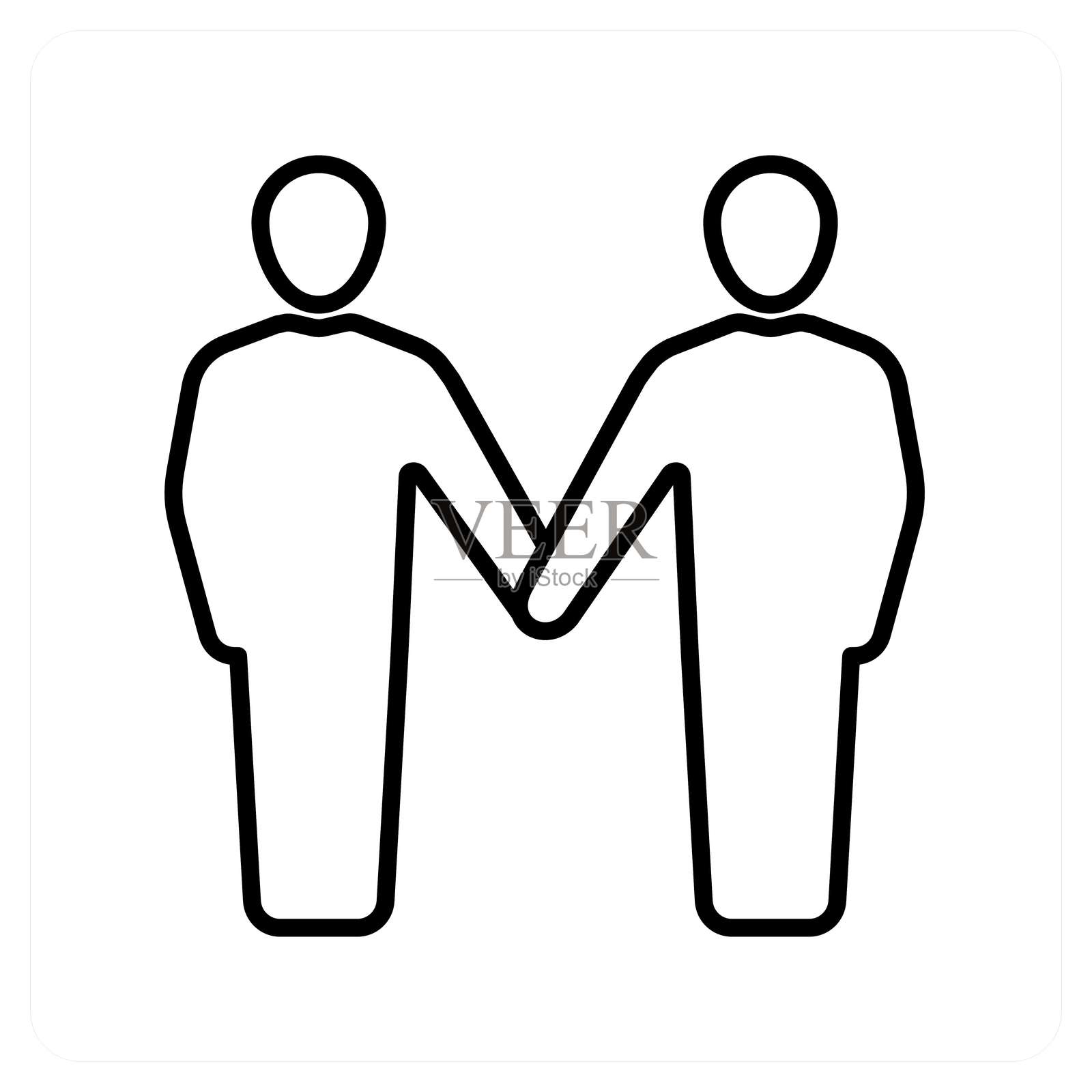 朋友插画图片素材