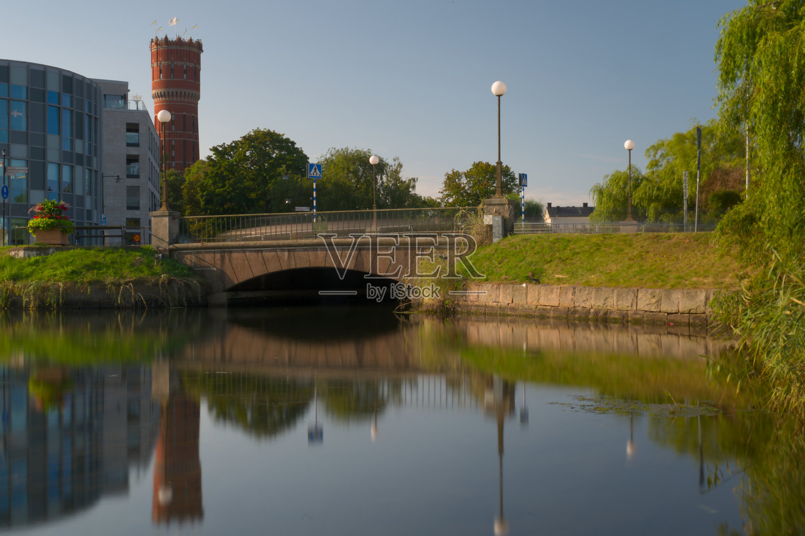 卡尔玛老水塔照片摄影图片