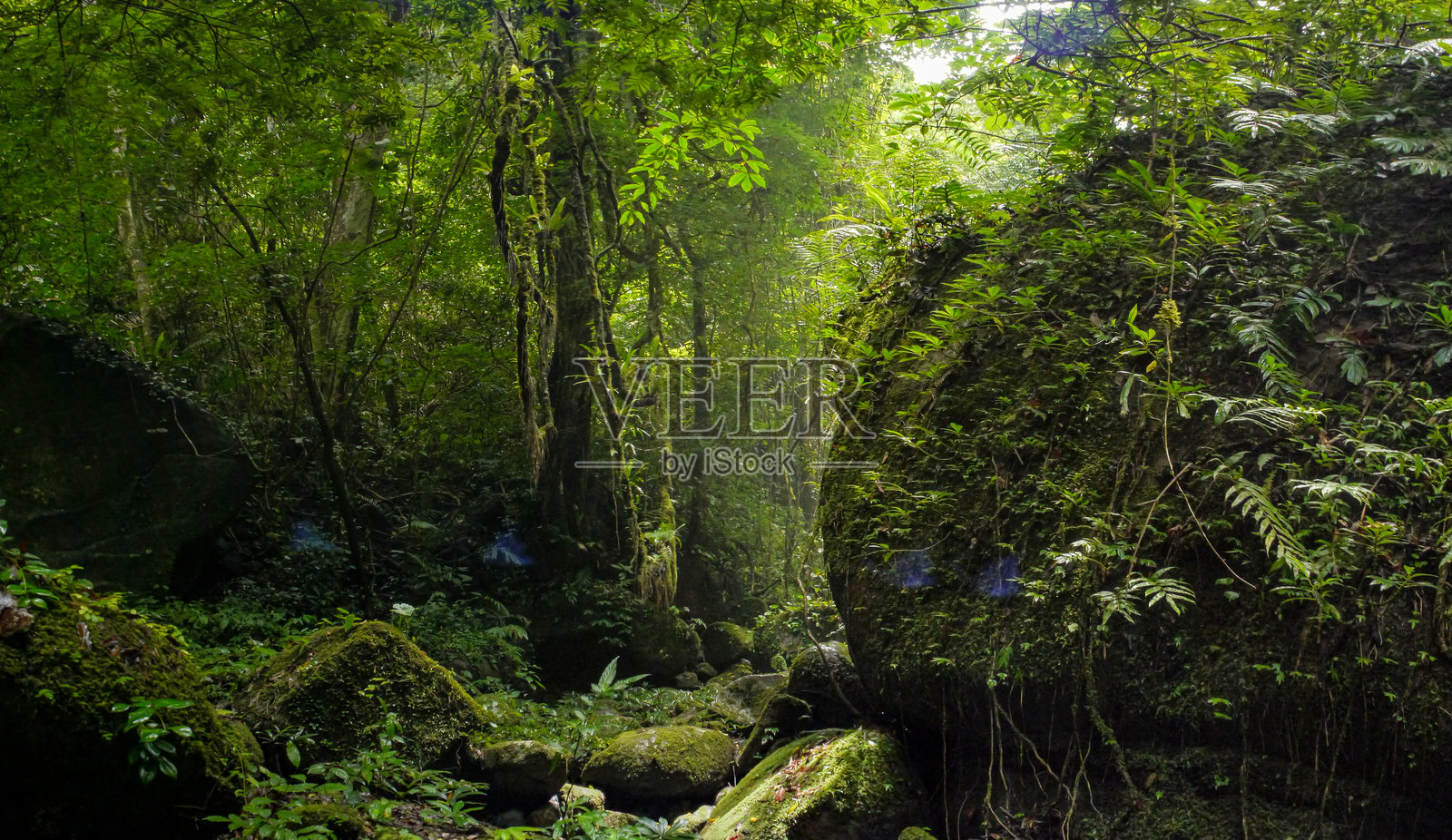 旋转瀑布在Sapun村，Boklua, Nan省照片摄影图片