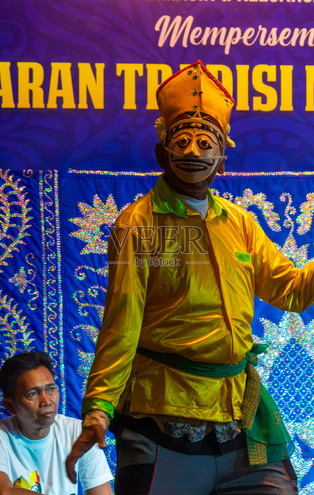 马侬蓬是加里曼丹南部班加马斯市外班加马斯市的典型传统照片摄影图片