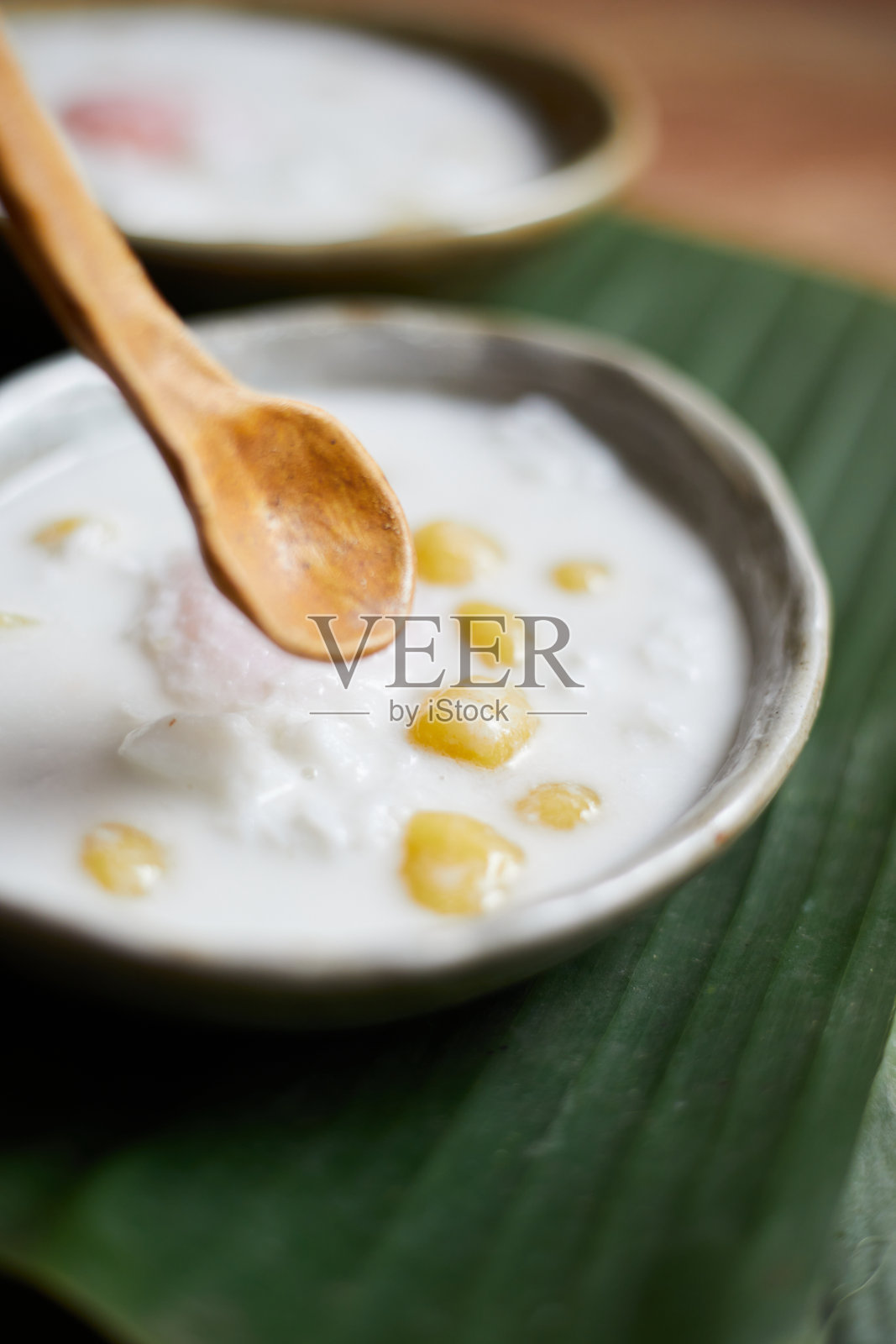 柴椰浆泰式汤圆照片摄影图片