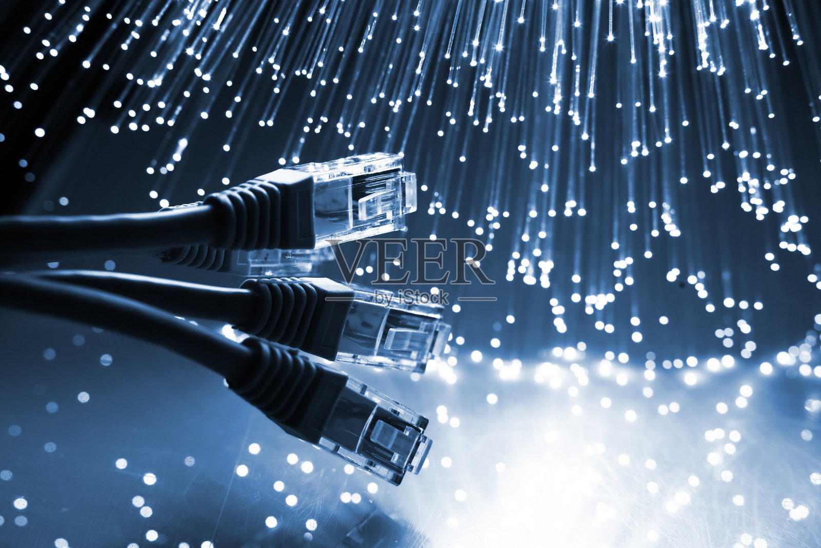 光纤照片摄影图片