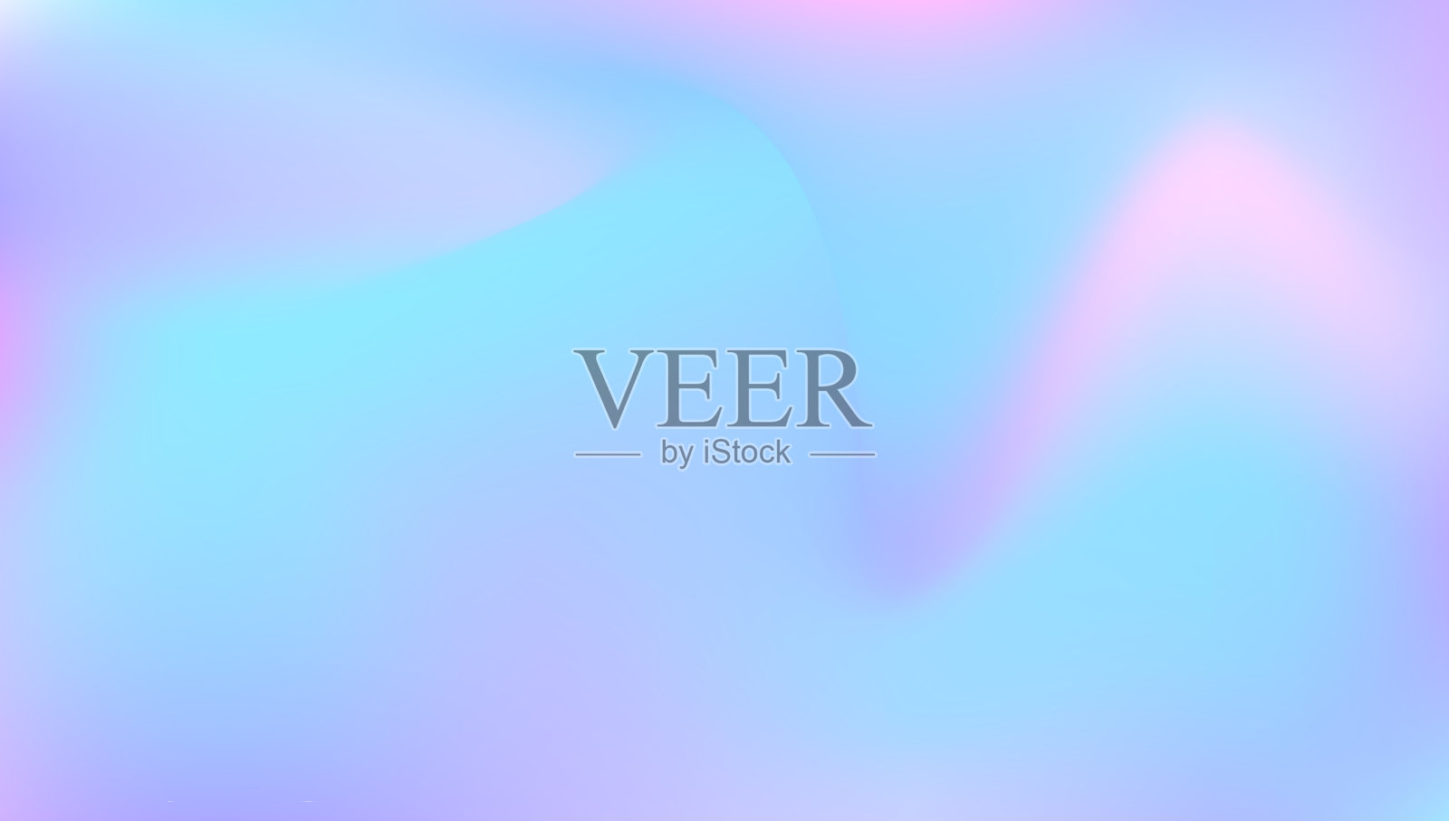 全息图梯度。模糊几何邀请。蓝色霓虹背景。流行的向量。光芒四射的背景。彩虹色的纹理。的网格。时髦的封面。粉色全息渐变插画图片素材