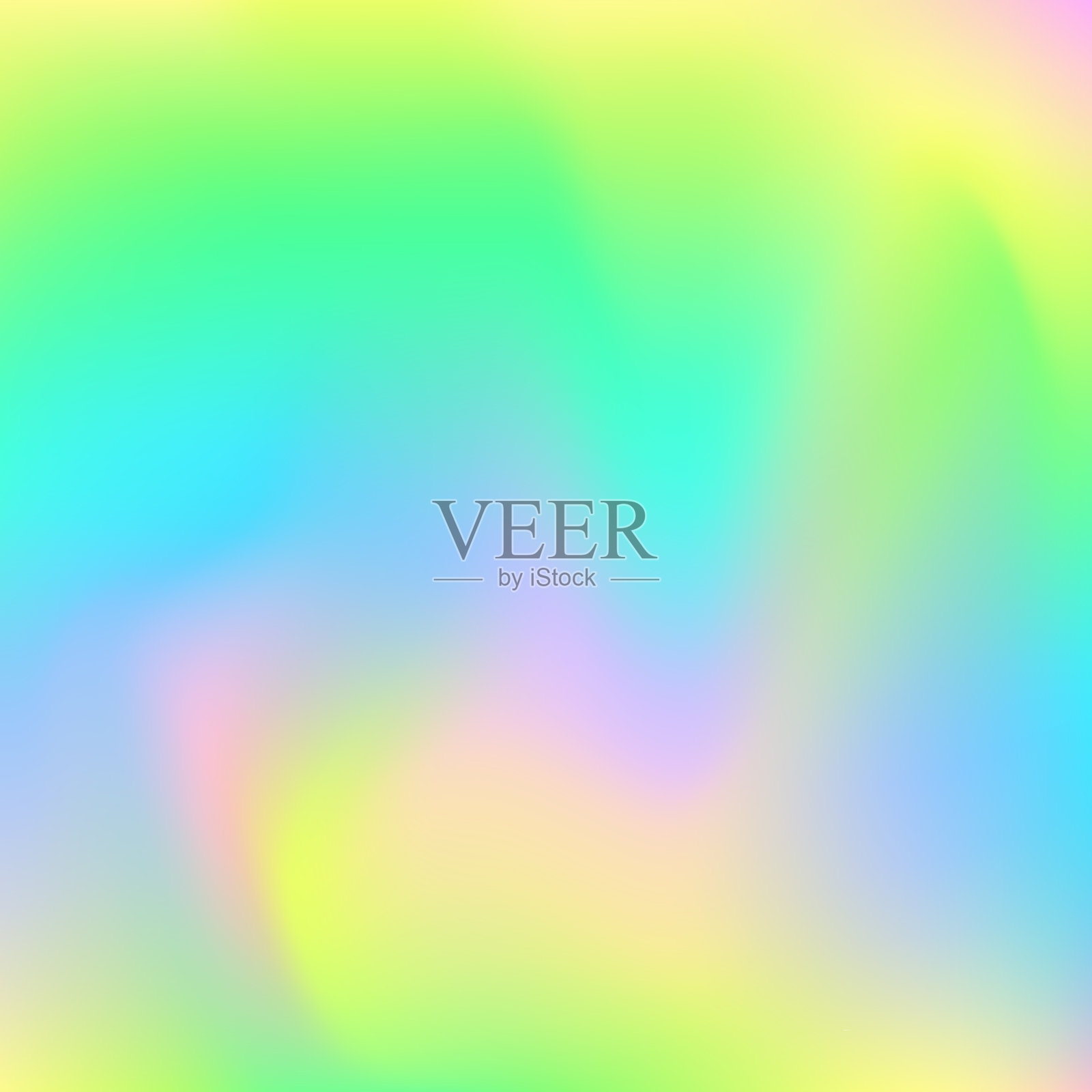 光芒四射的背景。明亮的卡片。霓虹的海报。扎染复古纹理。模糊箔。闪亮光谱小册子。全息图梯度。全息梯度。蓝色珠光背景插画图片素材