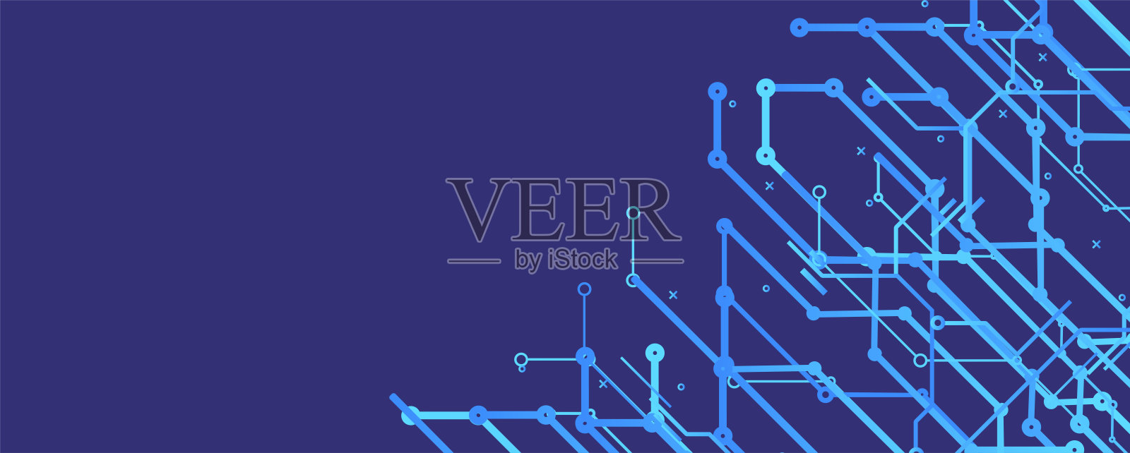 从仓库到客户:技术如何改变物流插画图片素材