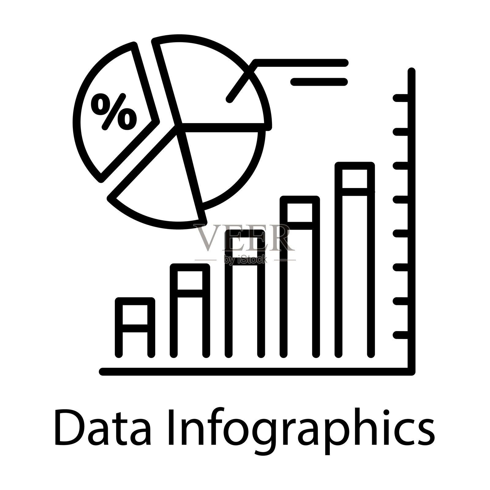 数据信息图插画图片素材