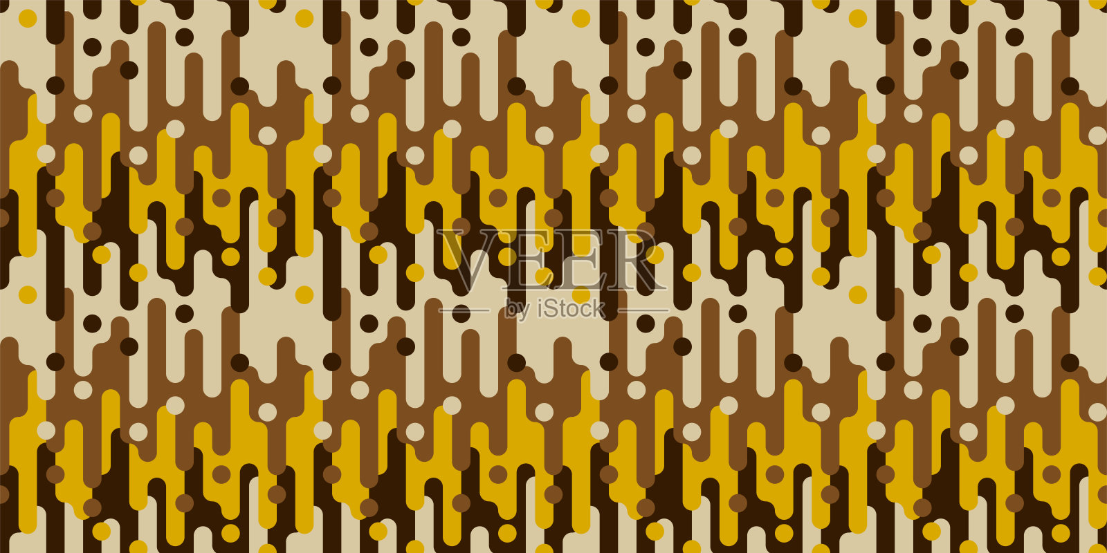 伪装的背景。无缝模式向量。插画图片素材