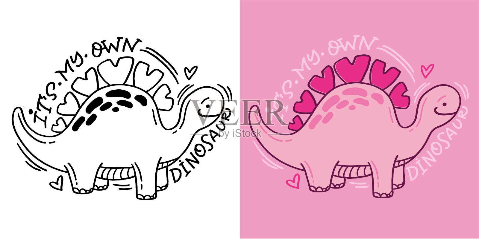 有趣的时尚印刷手绘涂鸦字母报价。t恤图案刻字，马克杯印花，包包印花，服装时尚。100%手绘矢量图像。插画图片素材