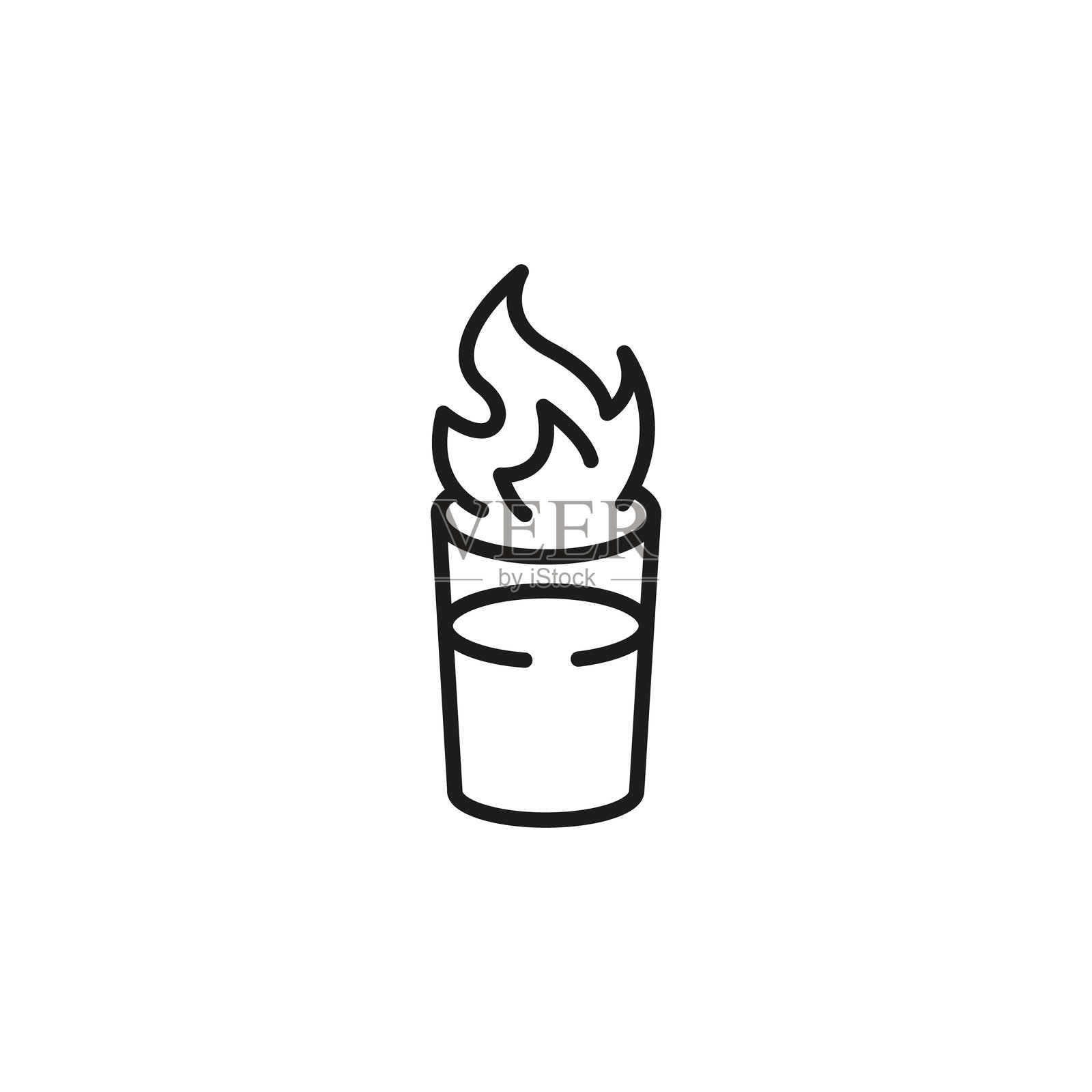 火球图标插画图片素材