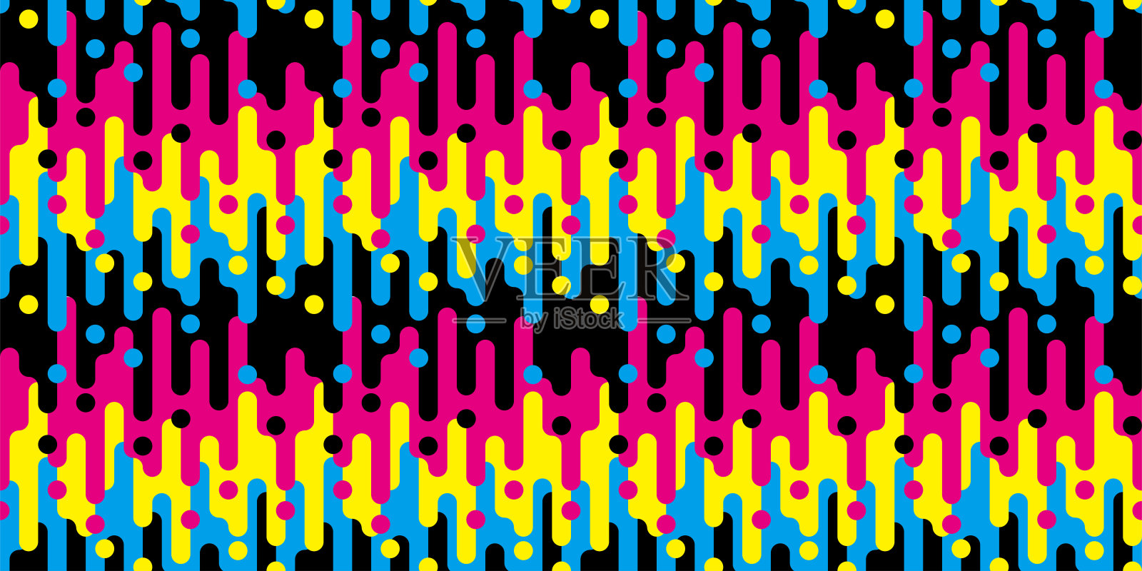 伪装的背景。无缝模式向量。插画图片素材