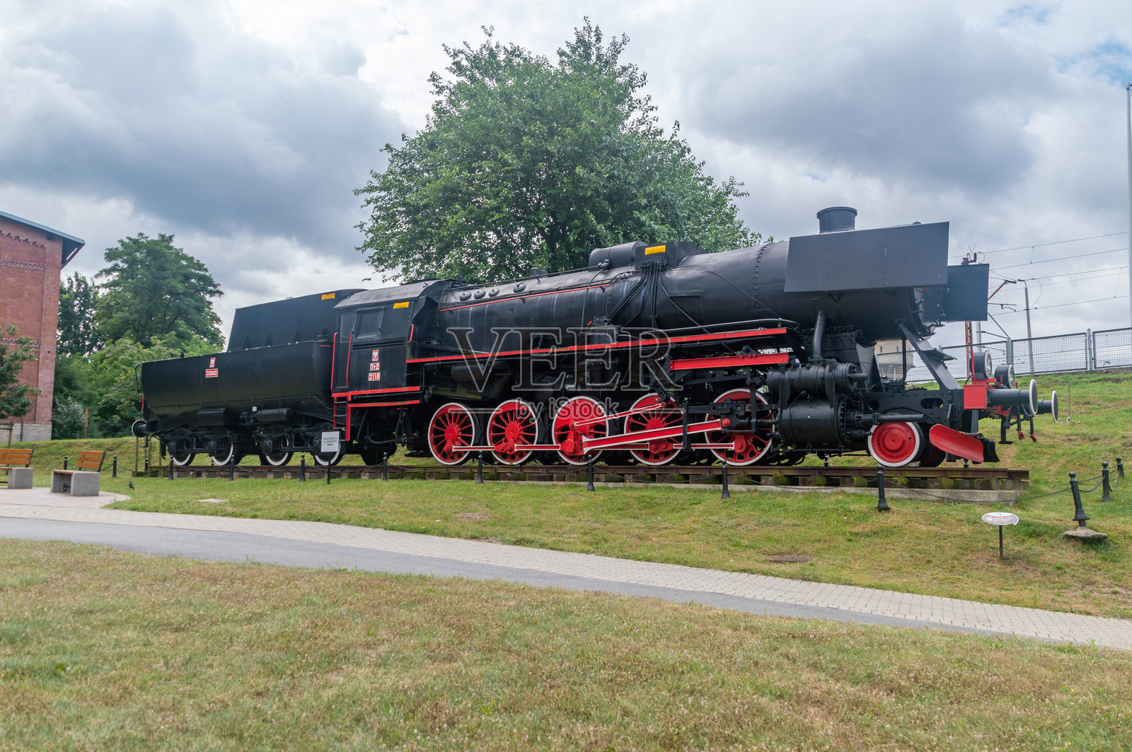 凯捷尔琴-科茨勒Ty2-2118蒸汽机车。照片摄影图片