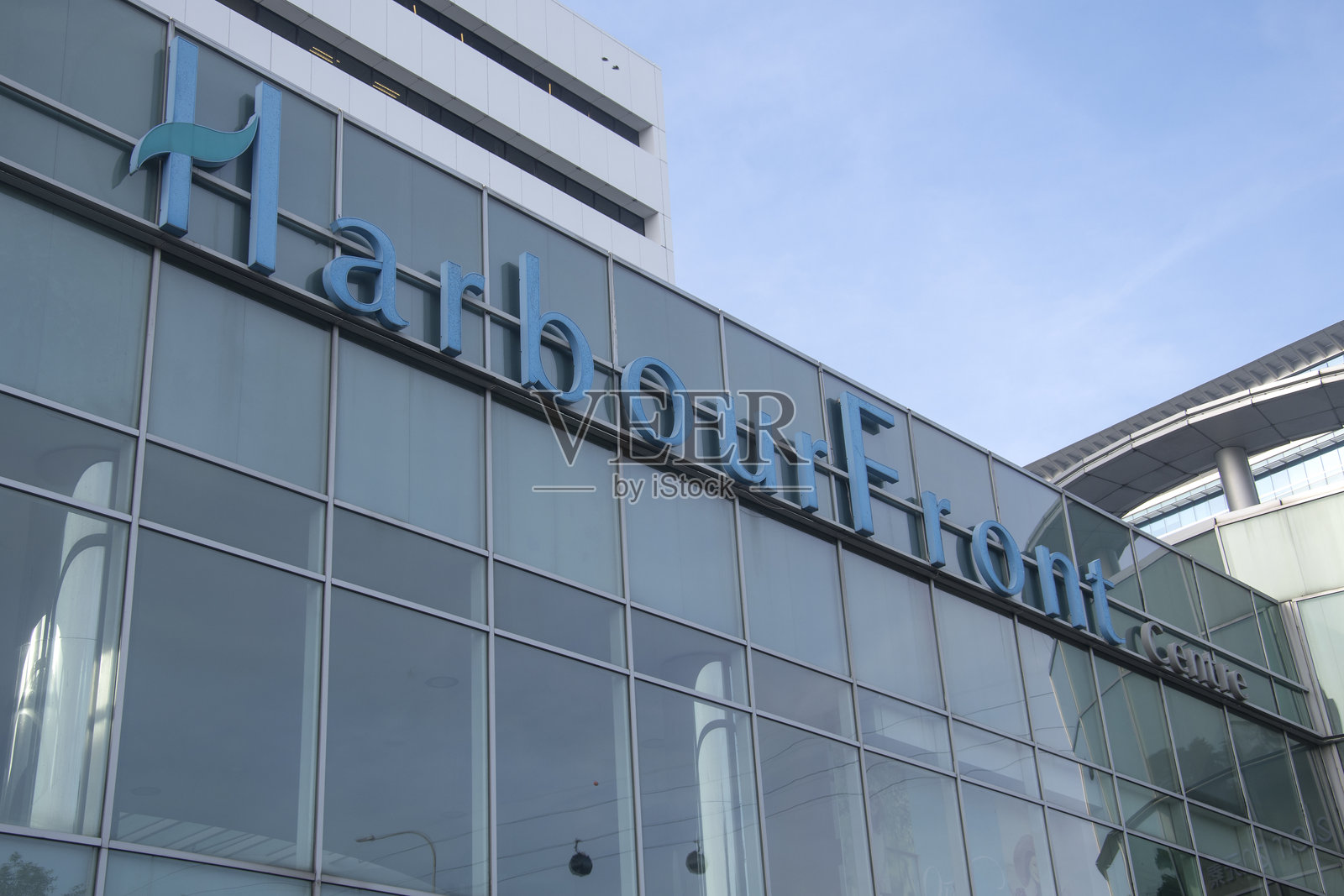 新加坡海滨中心的景观照片摄影图片